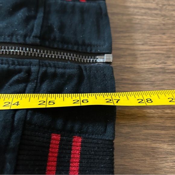 True Religion Men's Black and Gray Varsity Jacket M - Picture 10 of 11